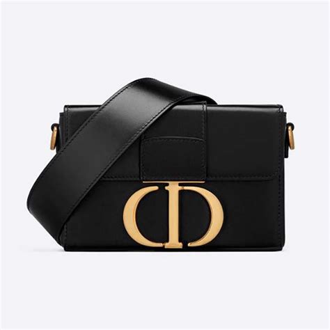 dior box bag black|dior small black bag.